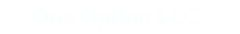 One Option LLC Logo